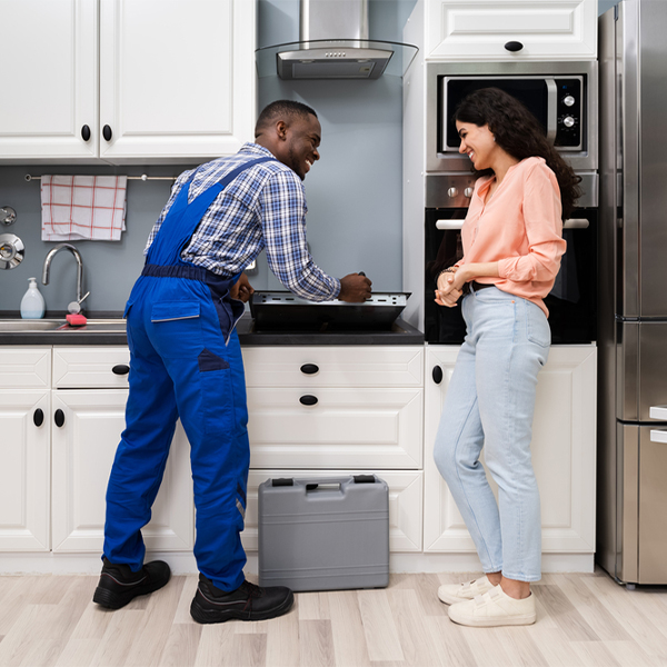 how long does it typically take to complete cooktop repair services in Milford ME